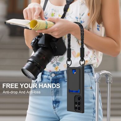 Захисний чохол Reframe Silicone Holder для Samsung Galaxy S23 Ultra (S918) - Black