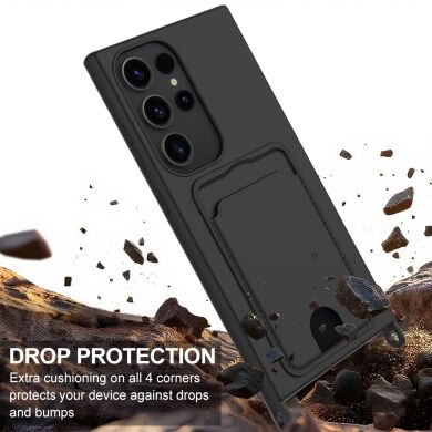 Захисний чохол Reframe Silicone Holder для Samsung Galaxy S23 Ultra (S918) - Black
