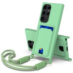 Захисний чохол Reframe Silicone Holder для Samsung Galaxy S23 Ultra (S918) - Green