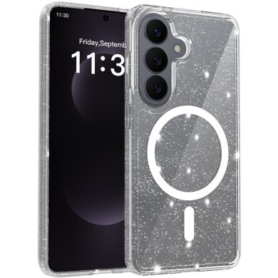 Захисний чохол Reframe Sparkle MagSafe для Samsung Galaxy S26 - Transparent