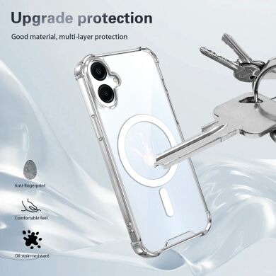 Захисний чохол UniCase AirBag Flow MagSafe для Samsung Galaxy A08 / Galaxy A07 / Galaxy A06 (A065) - Transparent