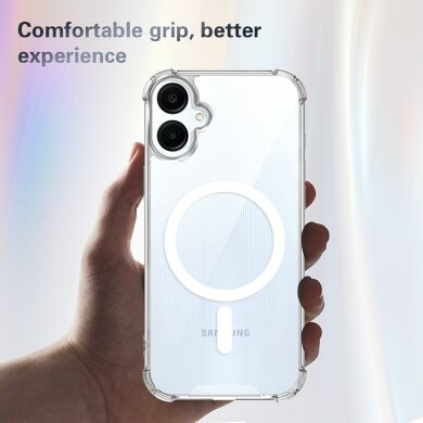 Захисний чохол UniCase AirBag Flow MagSafe для Samsung Galaxy A08 / Galaxy A07 / Galaxy A06 (A065) - Transparent
