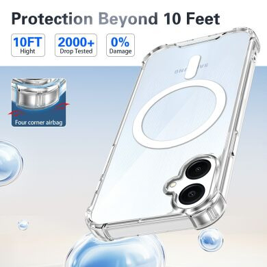Захисний чохол UniCase AirBag Flow MagSafe для Samsung Galaxy A08 / Galaxy A07 / Galaxy A06 (A065) - Transparent