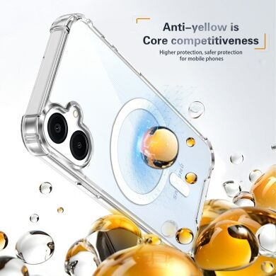Захисний чохол UniCase AirBag Flow MagSafe для Samsung Galaxy A08 / Galaxy A07 / Galaxy A06 (A065) - Transparent