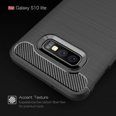 Защитный чехол UniCase Carbon для Samsung Galaxy S10e - Red