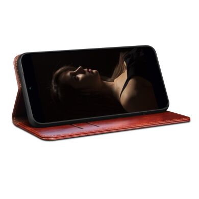 Защитный чехол UniCase Leather Wallet для Samsung Galaxy S23 Ultra (S918) - Brown