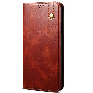 Защитный чехол UniCase Leather Wallet для Samsung Galaxy S23 Ultra (S918) - Brown