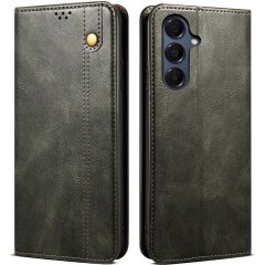 Защитный чехол UniCase Leather Wallet для Samsung Galaxy S26 Plus (S947) - Green