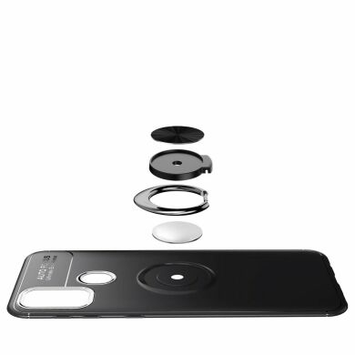 Защитный чехол UniCase Magnetic Ring для Samsung Galaxy M31 (M315) - All Black