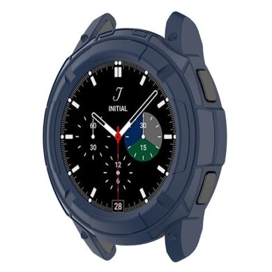Захисний чохол UniCase Silicone Cover для Samsung Galaxy Watch 4 Classic (46mm) - Midnight Blue