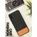 Защитный чехол UniCase Texture Style для Samsung Galaxy A50 (A505) / A30s (A307) / A50s (A507) - Black / Orange. Фото 2 из 8