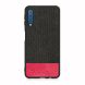 Захисний чохол UniCase Texture Style для Samsung Galaxy A7 2018 (A750) - Black / Red