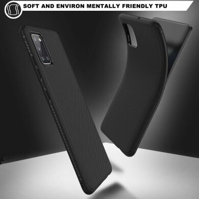 Защитный чехол UniCase Twill Soft для Samsung Galaxy A31 (A315) - Black