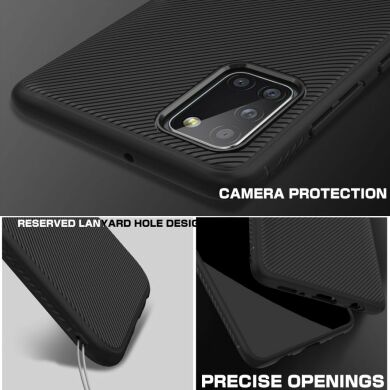 Защитный чехол UniCase Twill Soft для Samsung Galaxy A31 (A315) - Black