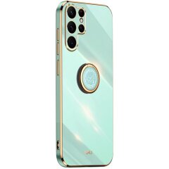 Захисний чохол XINLI Porcelain Ring для Samsung Galaxy S26 Ultra (S948) - Cyan