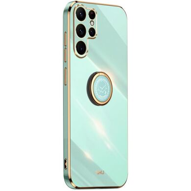 Захисний чохол XINLI Porcelain Ring для Samsung Galaxy S26 Ultra (S948) - Cyan