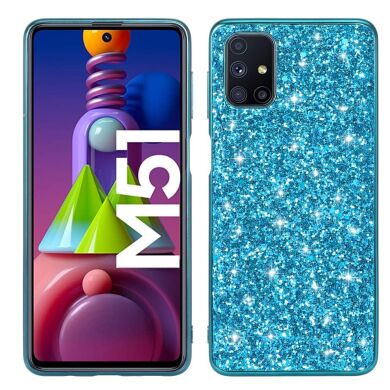 Захисний чохол&nbsp;Deexe Sparkles Series для Samsung Galaxy M51 (M515) - Blue