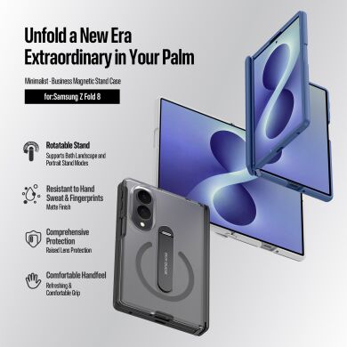 Захисний кейс Dux Ducis Horizon MagStand для Samsung Galaxy Fold 8 - Grey