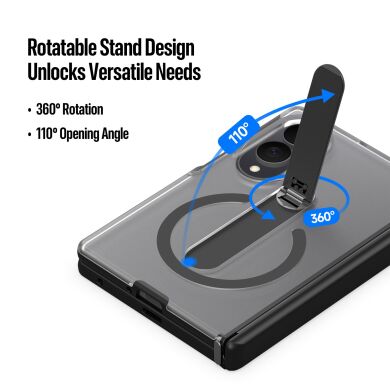 Захисний кейс Dux Ducis Horizon MagStand для Samsung Galaxy Fold 8 - Grey