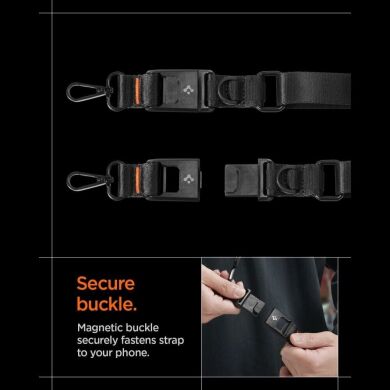 Ремешок для смартфона Spigen DA30M Lanyard Strap (AFA10616) - Black
