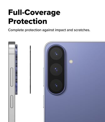 Комплект захисних стекол (2шт) Ringke Camera Full Cover Glass для Samsung Galaxy S26 FE (8800380463875)