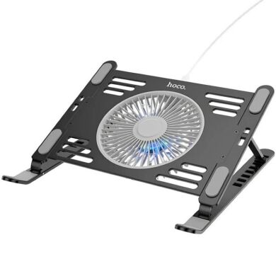 Підставка для ноутбуку Hoco DH22 Active Cooling - Black