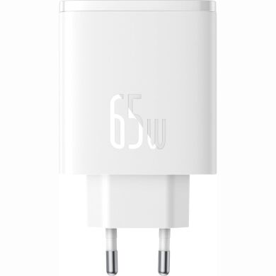 Сетевое зарядное устройство Baseus Cube Pro 2C+U (65W) P10152301213-00 - White