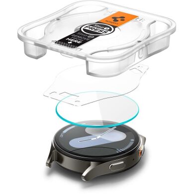 Комплект защитных стекол Spigen (SGP) Screen Protector EZ Fit Glas.tR (FW) для Samsung Galaxy Watch 7 (44mm)