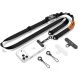 Ремешок для смартфона Tech-Protect C9S Rope Crossbody - Black/Orange. Фото 1 из 9