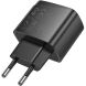 Сетевое зарядное устройство Hoco CS61A PD30W + QC3.0 (USB + Type-C) - Black. Фото 5 из 8
