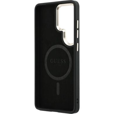 Защитный чехол Guess 4G Embossed Ring MagSafe для Samsung Galaxy S26 Ultra (S948) GUHMS26LP4MSEGCK - Black