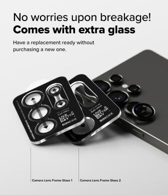 Комплект захисних стекол Ringke Camera Lens Frame Glass для Samsung Galaxy S25 Ultra (S938) 8800274969483