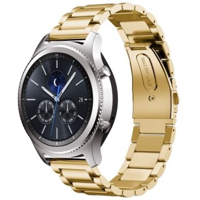 Ремінець Deexe Stainless Steel для годинників з шириною кріплення 18 мм - Gold