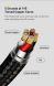 Кабель Baseus Zinc Magnetic USB to Lightning + Micro + Type-C (3A, 1m) CA1T3-AG1 - Gray / Black