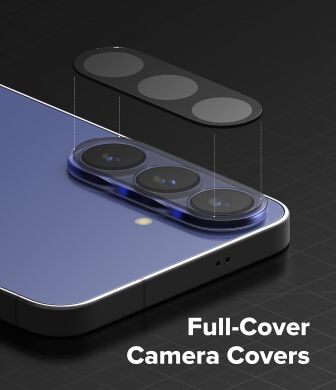 Комплект захисних стекол (2шт) Ringke Camera Full Cover Glass для Samsung Galaxy S26 FE (8800380463875)