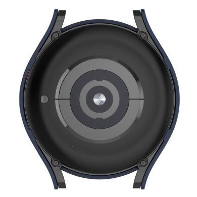 Защитный чехол Deexe Protective Frame для Samsung Galaxy Watch 5 Pro (45mm) - Midnight Blue