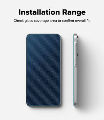 Комплект защитных стекол (2шт) Ringke Easy Slide Tempered Glass для Samsung Galaxy A57 (A576) 8800328818187