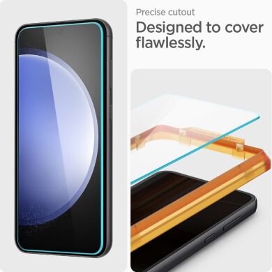 Комплект захисних стекол Spigen (SGP) AlignMaster Glas tR для Samsung Galaxy S23 FE