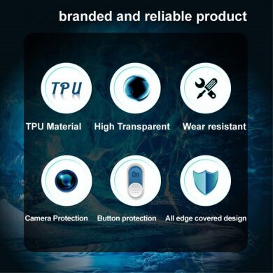 Силіконовий (TPU) чохол IMAK UX-5 Series для Samsung Galaxy A22 5G (A226) - Transparent