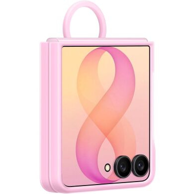 Оригінальний чохол Silicone Ring Magnet для Samsung Galaxy Flip 8 (EF-EF776CVEGUA) - Pink