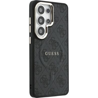 Защитный чехол Guess 4G Embossed Ring MagSafe для Samsung Galaxy S26 Ultra (S948) GUHMS26LP4MSEGCK - Black