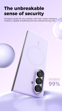 Защитный чехол ABEEL Lyra Skin with MagSafe (FF) для Samsung Galaxy Fold 8 Ultra - Purple