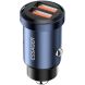 Автомобильное зарядное устройство ESSAGER Gyroscope 30W (2USB) ECC2A-TL03 - Blue. Фото 2 из 2