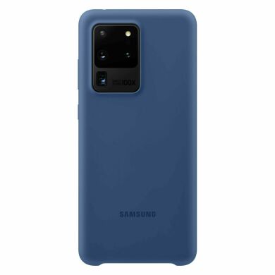 Чехол Silicone Cover для Samsung Galaxy S20 Ultra (G988) EF-PG988TNEGRU - Navy