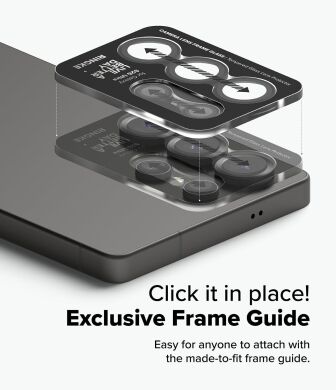 Комплект захисних стекол Ringke Camera Lens Frame Glass для Samsung Galaxy S25 Ultra (S938) 8800274969483