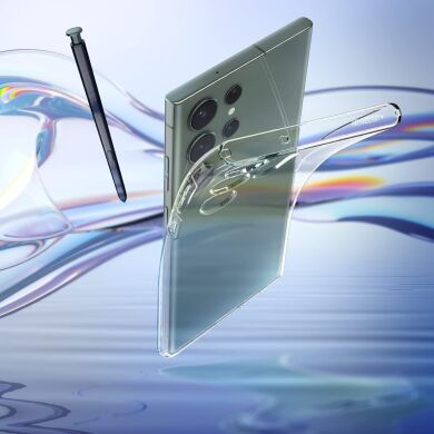Захисний чохол Spigen (SGP) Liquid Crystal для Samsung Galaxy S23 Ultra (S918) - Crystal Clear