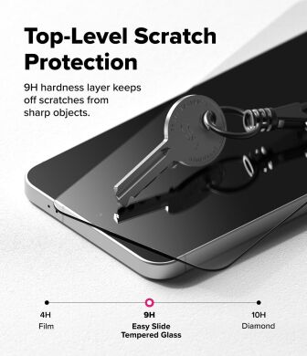 Комплект защитных стекол (2шт) Ringke Easy Slide Tempered Glass для Samsung Galaxy A57 (A576) 8800328818187