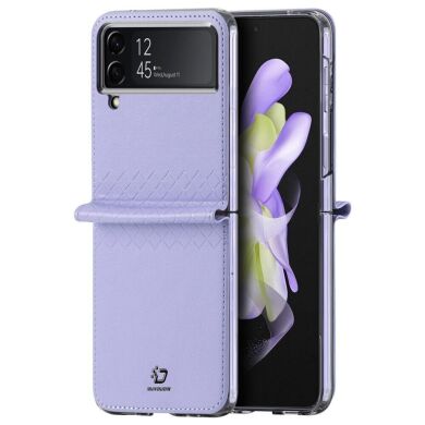 Захисний чохол DUX DUCIS Bril Series для Samsung Galaxy Flip 4 - Purple