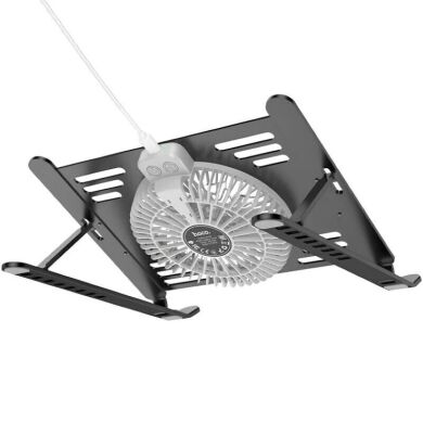 Підставка для ноутбуку Hoco DH22 Active Cooling - Black