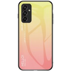 Защитный чехол Deexe Gradient Color для Samsung Galaxy M13 (M135) - Yellow / Pink